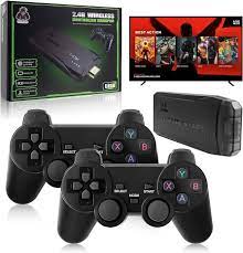 MINI CONSOLA 4K CONTROLES INALAMBRICOS