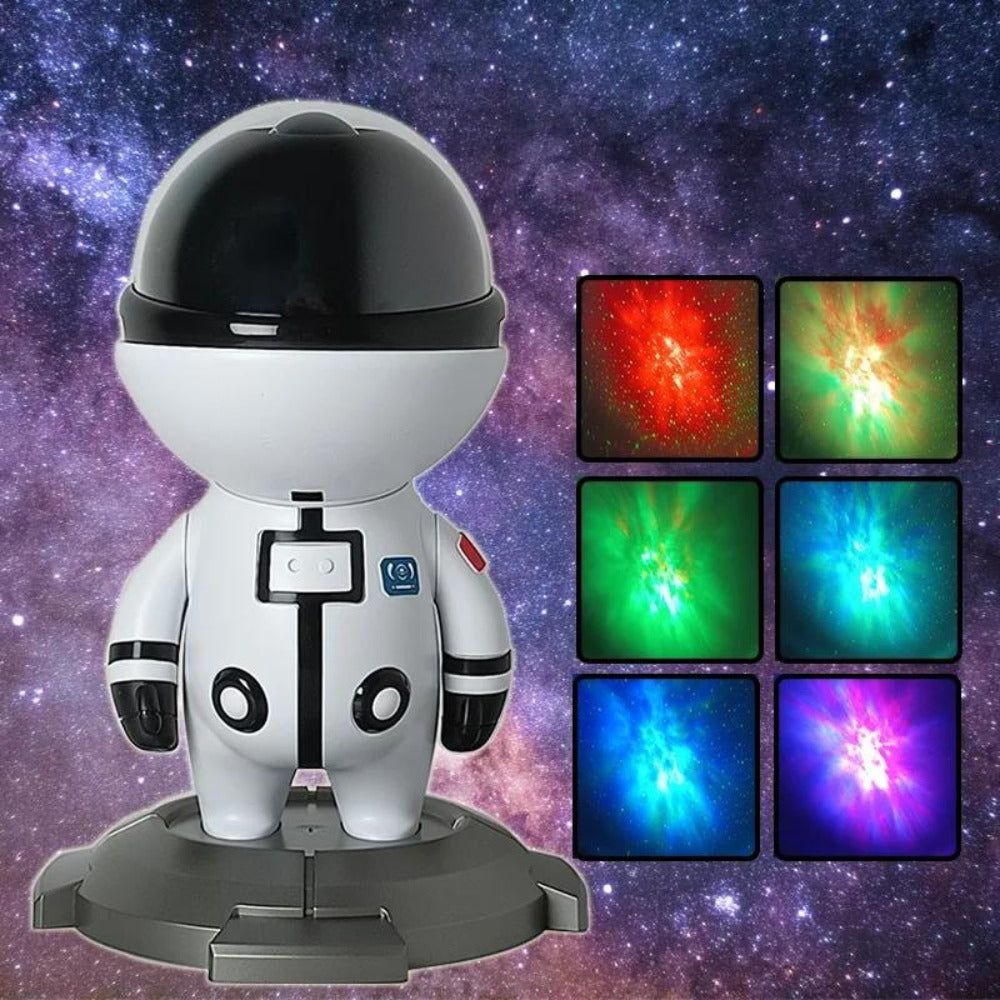 Astronauta Proyector Rgb Led Luces Galax