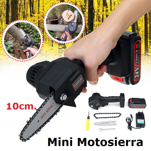 Mini Motosierra recargable
