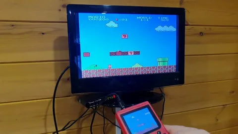 Mini consola retro Game Boy: ¡400 juegos clásicos en la palma de la mano!