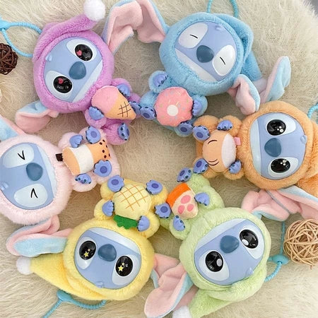 Caja Sorpresa Stitch Labubu + El peluche + llavero coleccionable más viral de TikTok 🎁✨