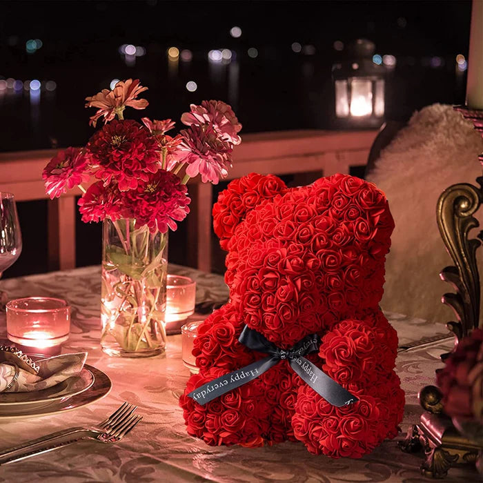 Oso Encanto de Rosas – El Regalo Perfecto para tu Amor!❤️